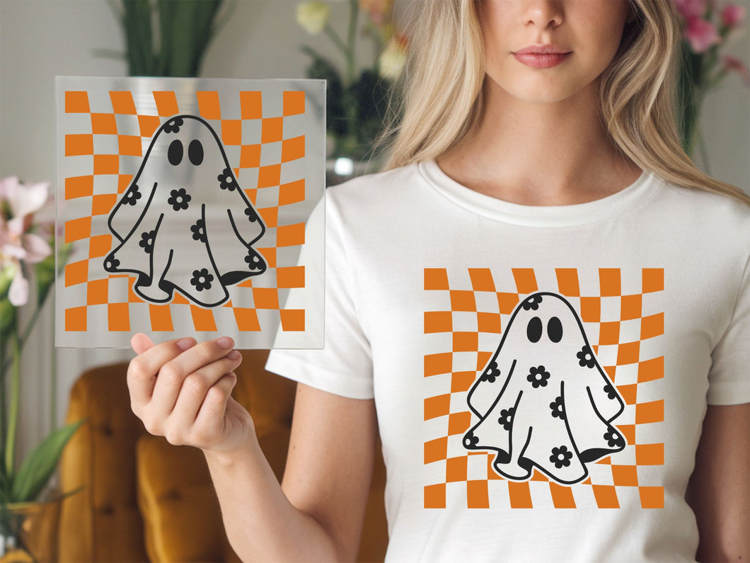 Cute Ghost Halloween DTF TRANSFER