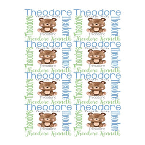THEME BLANKET ~ Teddy Bear