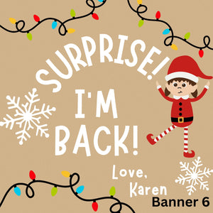 ELF ON SHELF BANNER