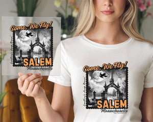 Come We Fly Salem Stamp DTF TRANSFER