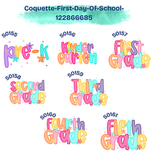 Load image into Gallery viewer, Coquette-First-Day-Of-School-122866685
