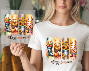 Cozy Season Brushstroke DTF TRANSFER