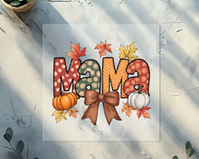 Load image into Gallery viewer, Fall Mama Coquette Pumpkin DTF TRANSFER

