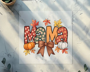 Fall Mama Coquette Pumpkin DTF TRANSFER