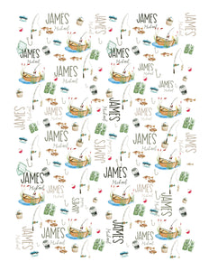 THEME BLANKET Fishing