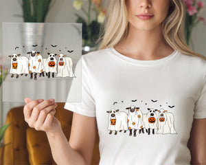Ghost Cows DTF TRANSFER