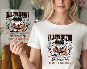 Halloweentown Is Vastly Overrated DTF TRANSFER