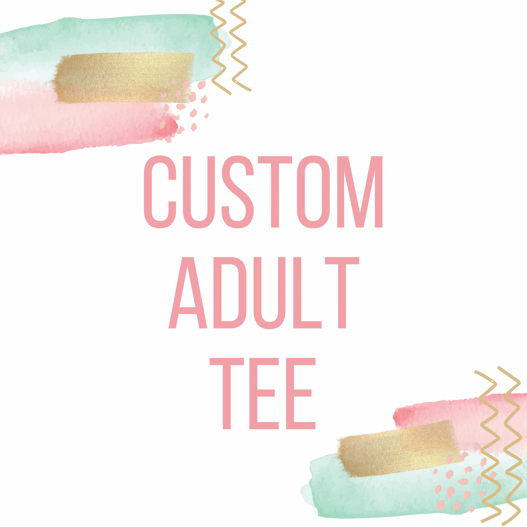 Custom Adult Top