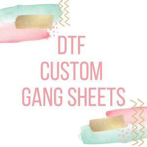 12" Custom DTF Transfers-Ready to Print