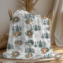 Load image into Gallery viewer, THEME BLANKET Woodland Animals
