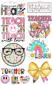 PREMADE GANG SHEET | 22X36 TEACHER