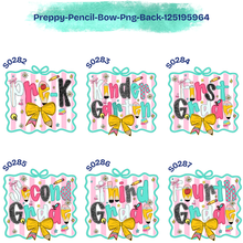 Load image into Gallery viewer, Preppy-Pencil-Bow-Png-Back-125195964
