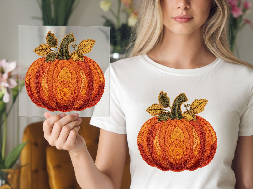 Pumpkin Fall Colors DTF TRANSFER