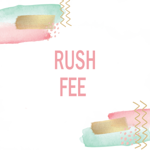DTF PRINTING RUSH FEE – Creatively Cheryl