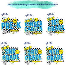 Load image into Gallery viewer, Retro-School-Boy-Skater-Teacher-102425455
