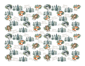 THEME BLANKET Woodland Animals