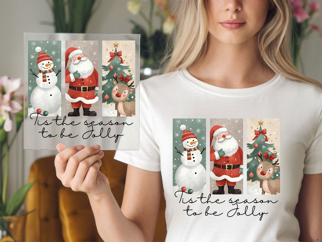 Tis The Season To Be Jolly DTF TRANSFER
