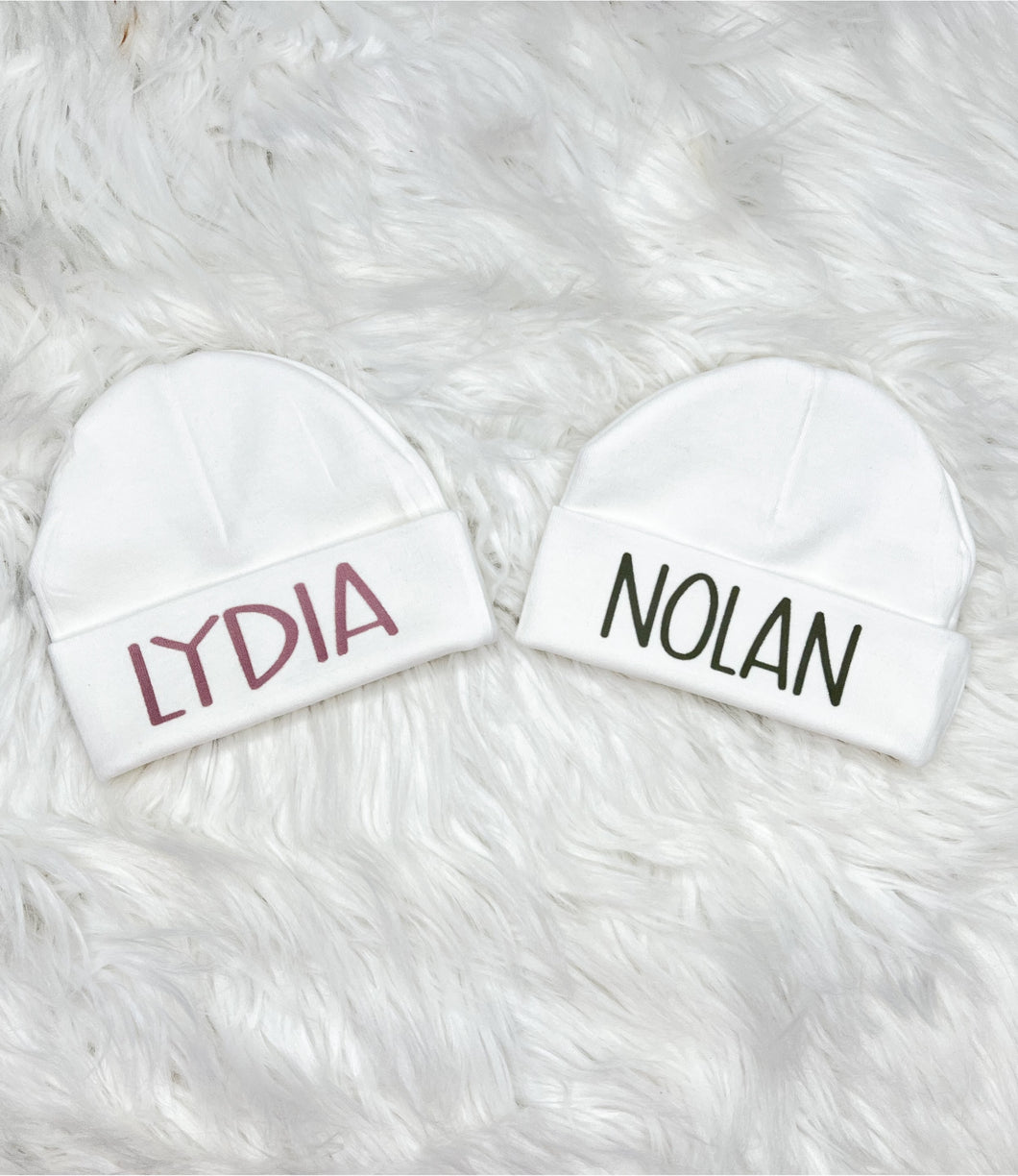 Personalized Newborn Hat