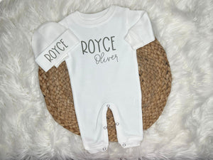 Personalized Baby Onesie/Romper with name