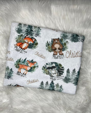 Load image into Gallery viewer, THEME BLANKET Woodland Animals
