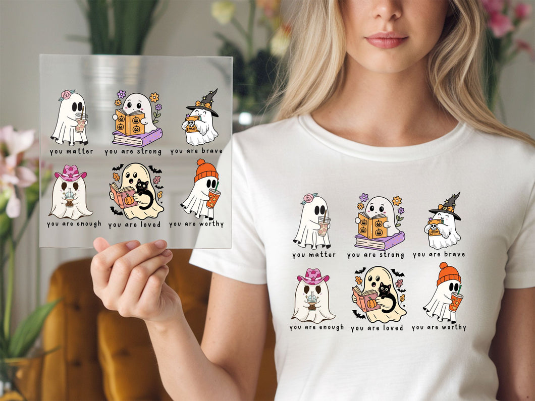 You Matter You Are Strong Ghosts DTF TRANSFER