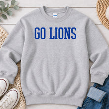Load image into Gallery viewer, Go Lions Block Ash Grey
