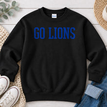 Load image into Gallery viewer, Go Lions Block Black
