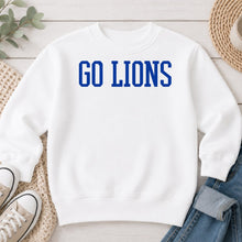 Load image into Gallery viewer, Go Lions Block White
