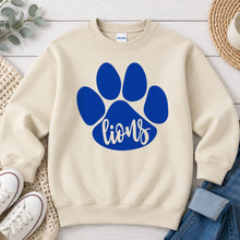 Load image into Gallery viewer, Paw Print Lions Script Sand
