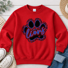 Load image into Gallery viewer, Leopard Paw Lions Red
