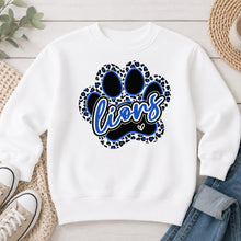 Load image into Gallery viewer, Leopard Paw Lions White
