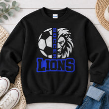 Load image into Gallery viewer, Soccer Lions Black
