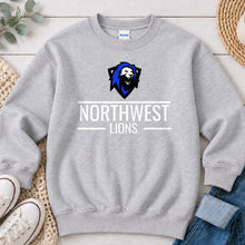 Load image into Gallery viewer, Northwest Lions Mascot Ash Grey

