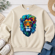Load image into Gallery viewer, Rainbow Lion Sunglasses Sand
