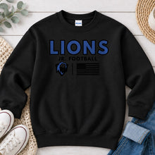 Load image into Gallery viewer, Lions Jr Football Black
