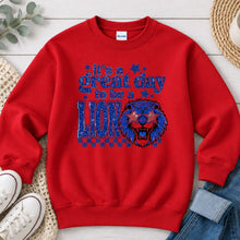 Load image into Gallery viewer, Great Day To Be A Lion Red
