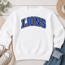 Load image into Gallery viewer, Varsity Arch Lions White
