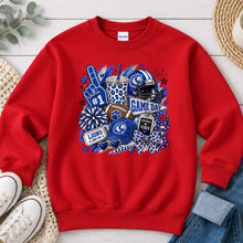 Load image into Gallery viewer, Game Day Collage Lions Red
