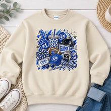 Load image into Gallery viewer, Game Day Collage Lions Sand
