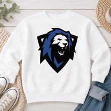 Load image into Gallery viewer, Lion Mascot Shield White
