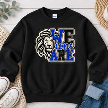 Load image into Gallery viewer, We Are Lions Embroidered Patch Black
