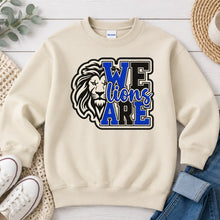 Load image into Gallery viewer, We Are Lions Embroidered Patch Sand
