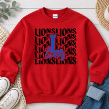 Load image into Gallery viewer, Lions Repeat L Red
