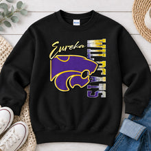 Load image into Gallery viewer, Eureka Wildcat Logo Script Black
