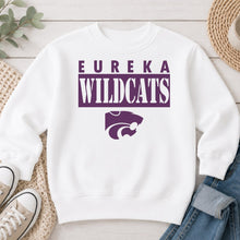Load image into Gallery viewer, Eureka Wildcats Stencil White
