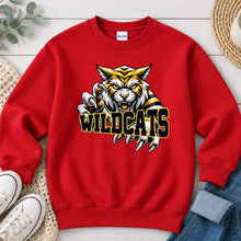 Load image into Gallery viewer, Fierce Wildcat Mascot Red

