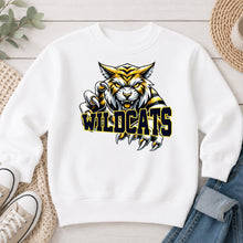 Load image into Gallery viewer, Fierce Wildcat Mascot White
