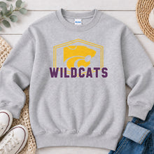 Load image into Gallery viewer, Wildcats Hexagon Logo Ash Grey
