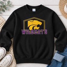 Load image into Gallery viewer, Wildcats Hexagon Logo Black
