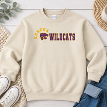 Load image into Gallery viewer, Eureka Wildcats Logo Arch Sand
